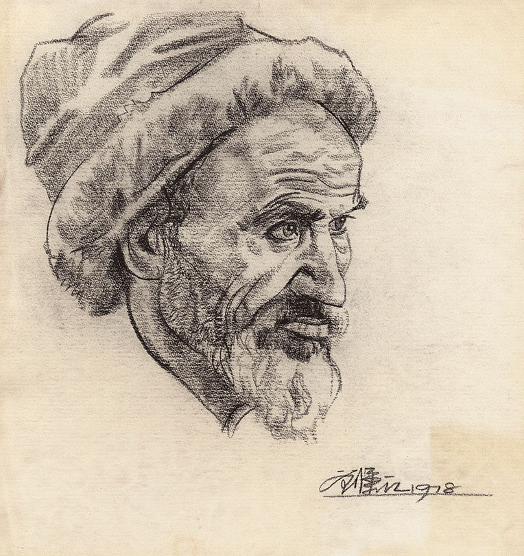 [转载]刘秉江人物肖像素描作品(一)