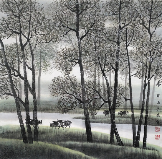三品| 劲竹清风——2017年全国当代翰墨名家邀请展【山水画作品欣赏】